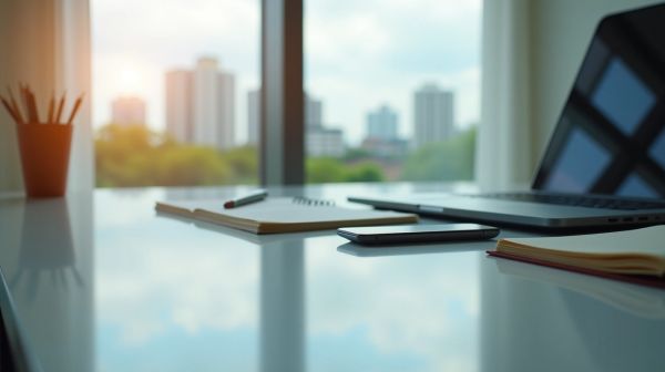 Modèle vierge pour un dossier professionnel efficace